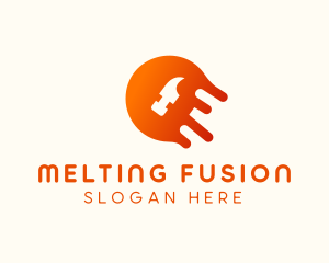 Round Melted Hammer  logo