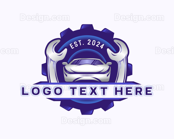 Car Auto Repair Mechanic Logo