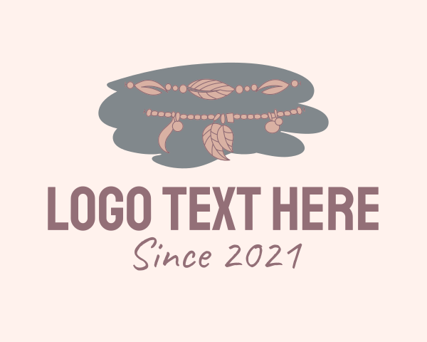 Necklace logo example 3