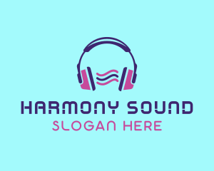 Headphones Audio Sound logo