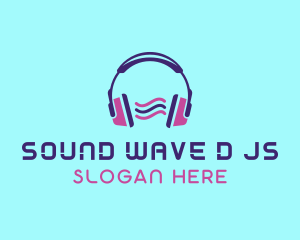 Headphones Audio Sound logo design