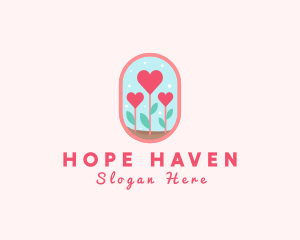 Heart Flowers Garden logo