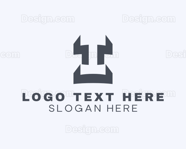 Marketing Business Shape Letter I Logo