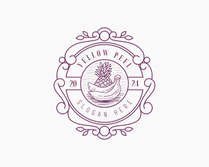 Organic Fruit Farm logo design