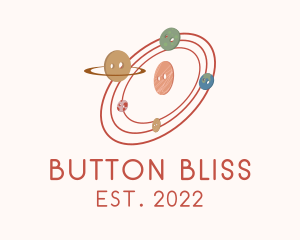 Button Tailor Galaxy  logo design