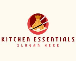 Shrimp Tempura Kitchen logo design