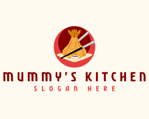 Shrimp Tempura Kitchen logo design