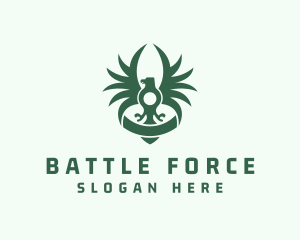 Eagle Military Army logo design