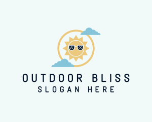 Summer Sun Shades logo design