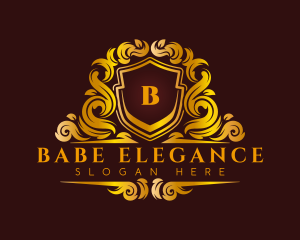 Elegant Crest Insignia logo design