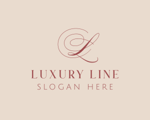 Luxury Feminine Brand logo design