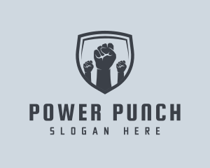 Shield Fists Protest logo