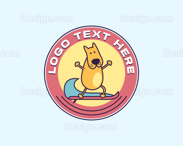 Puppy Pet Veterinary Logo