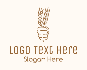 Wheat Baker Badge  logo