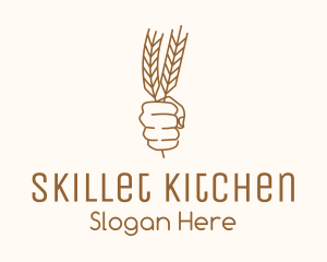 Wheat Baker Badge  logo design