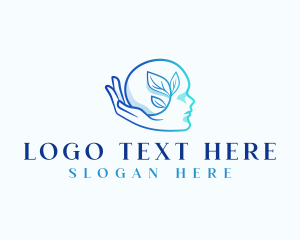 Mental Health Plant Hand logo