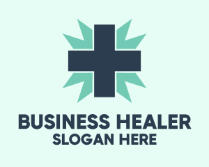Natural Medical Doctor Cross logo
