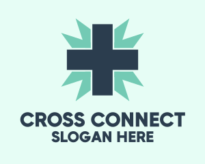 Natural Medical Doctor Cross logo