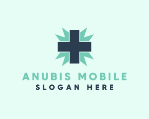 Natural Medical Doctor Cross logo design