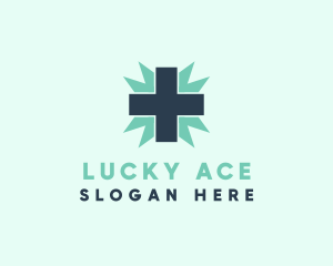 Natural Medical Doctor Cross logo design