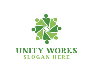 People Unity Community logo design