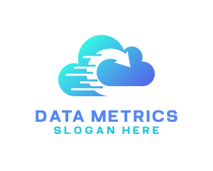 Data Cloud Software logo design