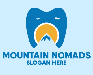 Mountain View Dentist  logo design