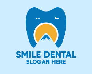 Mountain View Dentist  logo design