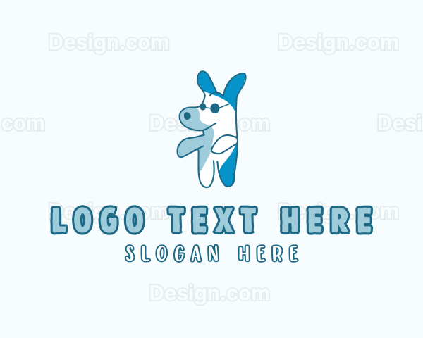 Dog Puppy Animal Logo