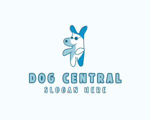 Dog Puppy Stuffed Toy logo design