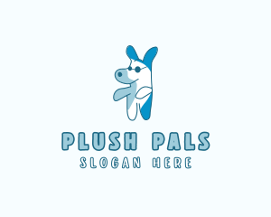 Dog Puppy Stuffed Toy logo design