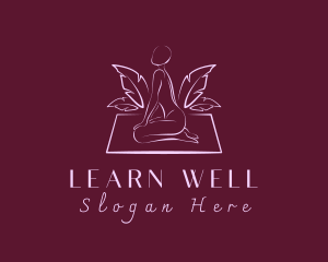 Yoga Leaf Wellness logo design