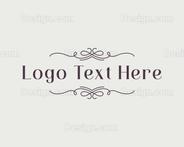 Intricate Elegant Ornament Logo