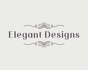 Intricate Elegant Ornament logo design