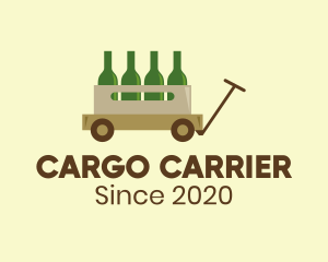 Wine Wagon Bar logo design