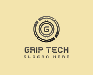 Digital Currency Crypto logo design