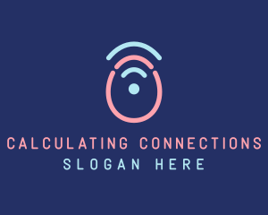 Egg Wifi Signal logo design