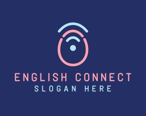 Egg Wifi Signal logo design