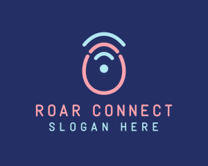 Egg Wifi Signal logo design