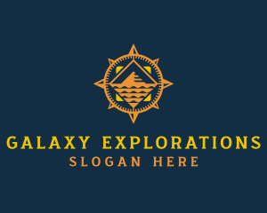 Pyramid Exploration Tourism logo design