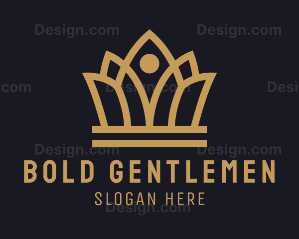 Gold Pageant Coronet Logo