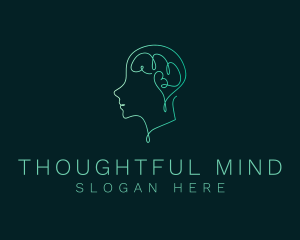 Mental Brain Health logo design