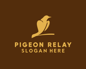 Pigeon Bird Pet logo