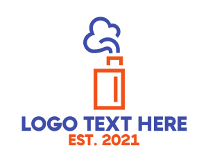 Electronic Cigarette Smoke logo