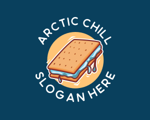 Ice Cream Sandwich logo design