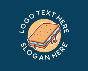 Sugar - Ice Cream Sandwich logo design