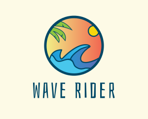 Tropical Surf Ocean  logo