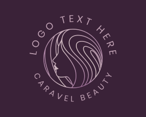 Beautiful Woman Shampoo logo design