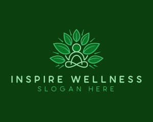 Lotus Yoga Wellness logo design