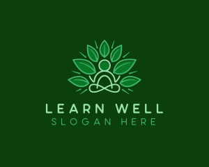 Lotus Yoga Wellness logo design